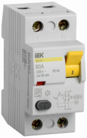 Выключатель дифференциального тока IEK 80 А 30 мА