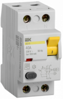 Выключатель дифференциального тока IEK 40 А 100 мА