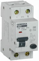 Автоматический выключатель дифференциального тока IEK GENERICA С40